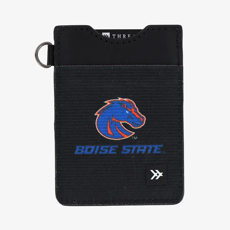 Boise Black - Vertical Leather Wallet