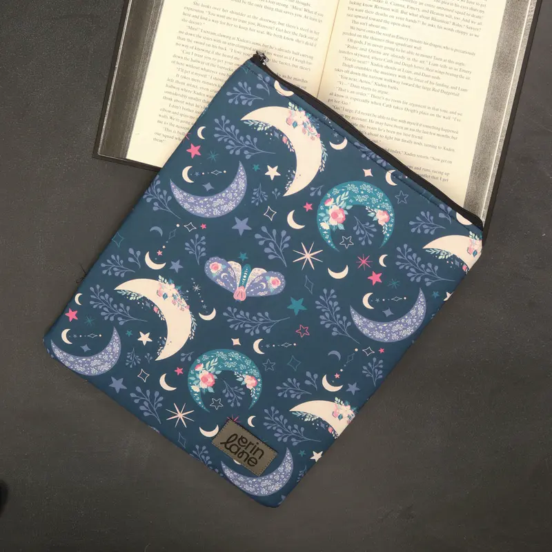 Book and Tablet Case Cover in Crescent Sonata