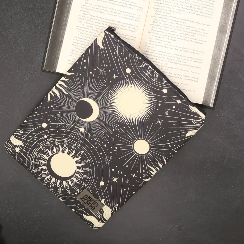 Book and Tablet Case Cover in Lunar Solstice