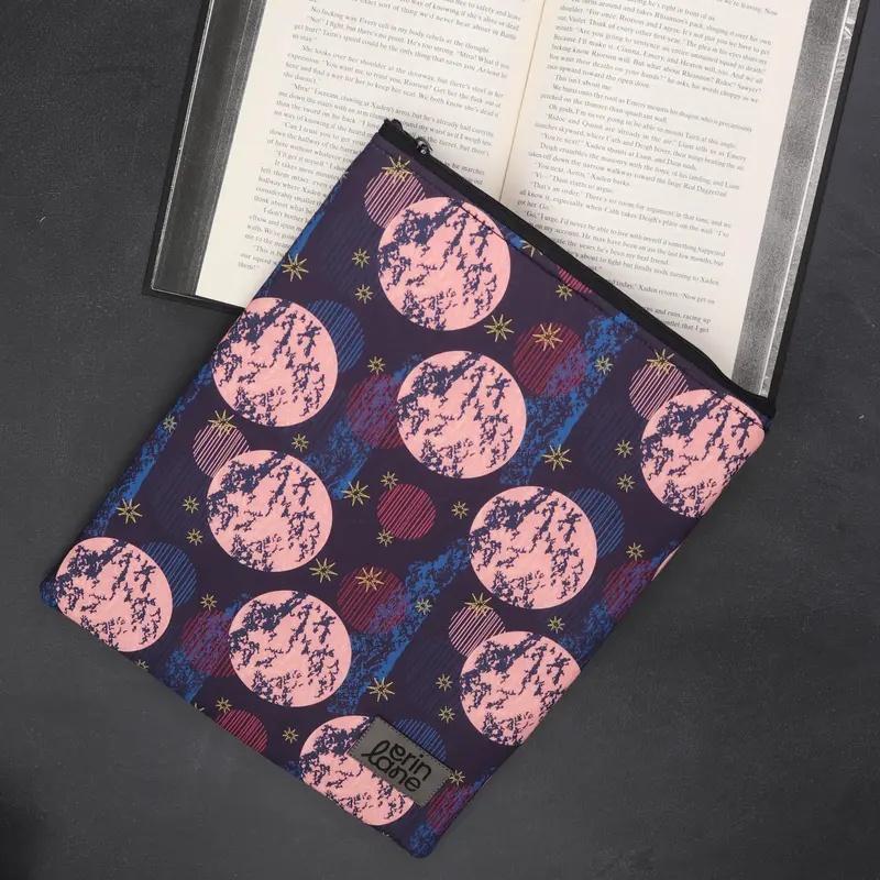 Book and Tablet Case Cover in Moon Shadow Rosé