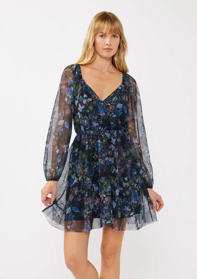 Botanical Oasis Mini Dress