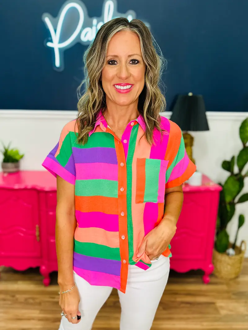 Brighter Vibes Top - FINAL SALE