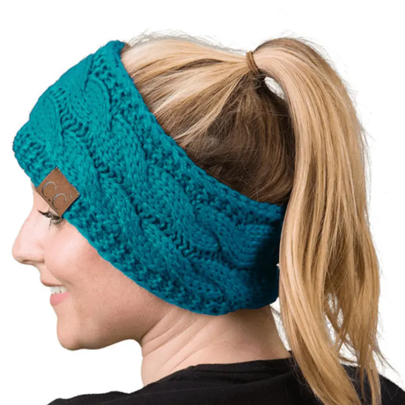 Britt's Knits Teal Head Warmer 3.0