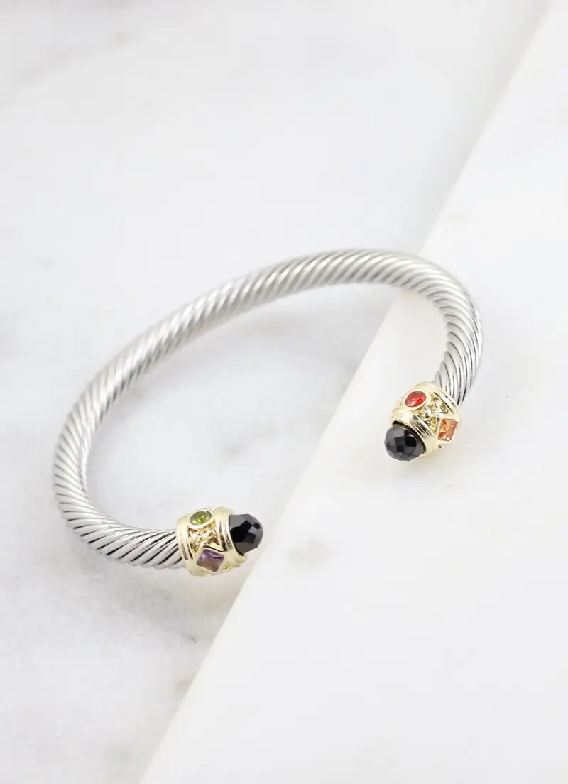 Brockman Cable Bracelet Black