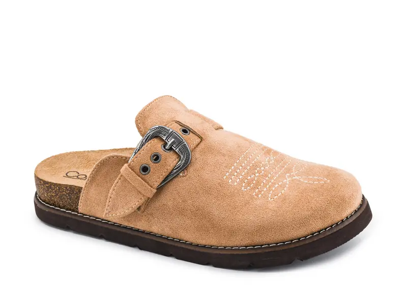 Broken In Camel Clogs by Corkys