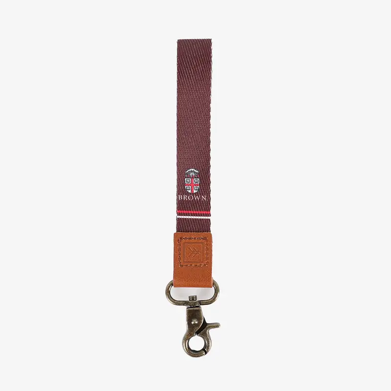 Brown Crest - Wristlet Keychain