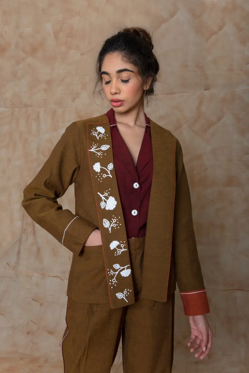 Brown Custom Jacket