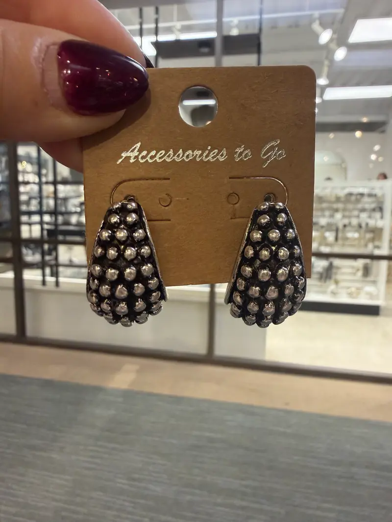 Bubble Swoop Earrings - PREORDER