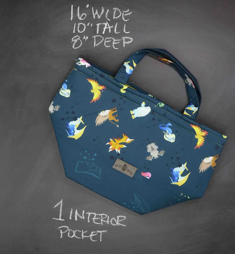 Bucket Tote Bag in Fantastical Beasts