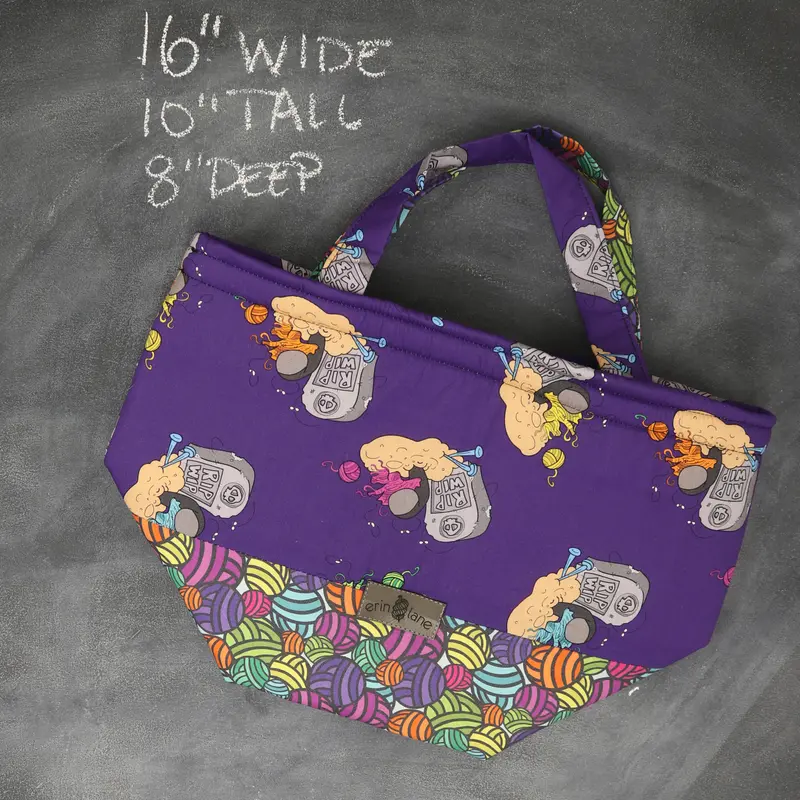 Bucket Tote Bag in RIP WIP