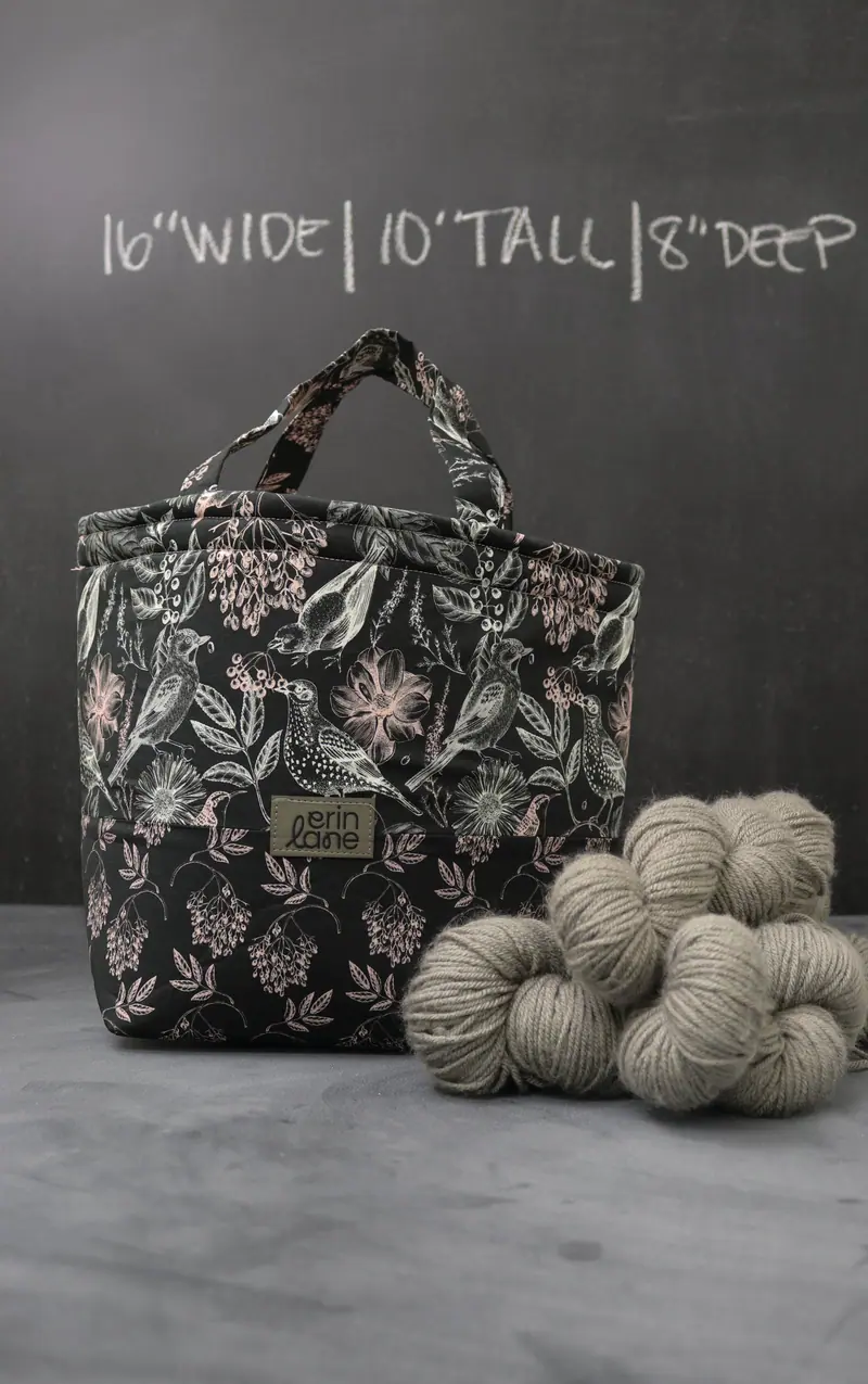 Bucket Tote Bag in Undying Devotion