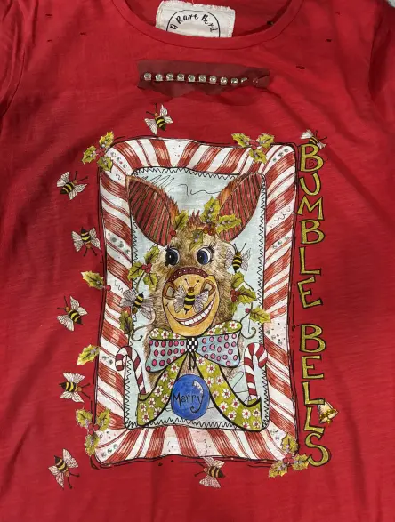 Bumble Belles Tattered Tee - PREORDER