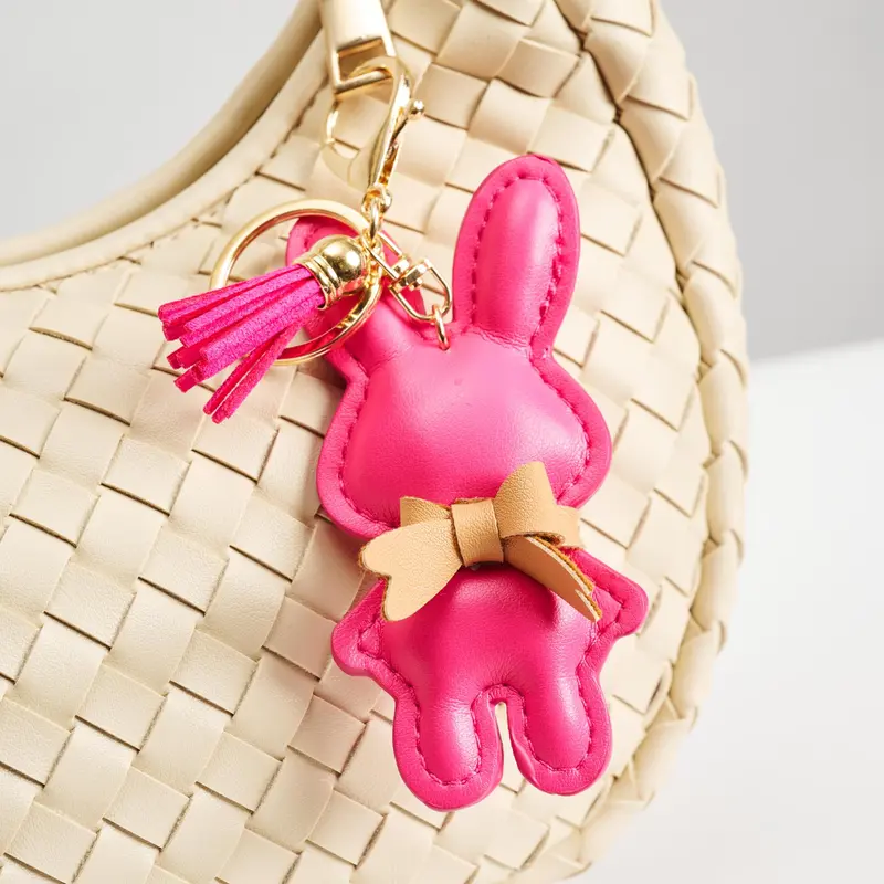Bunnie Keychain Charm