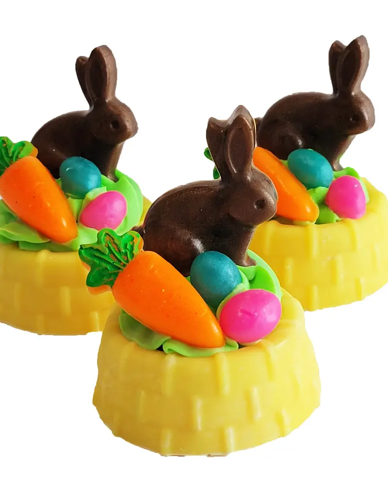 Bunny Hop Soap Cupcake