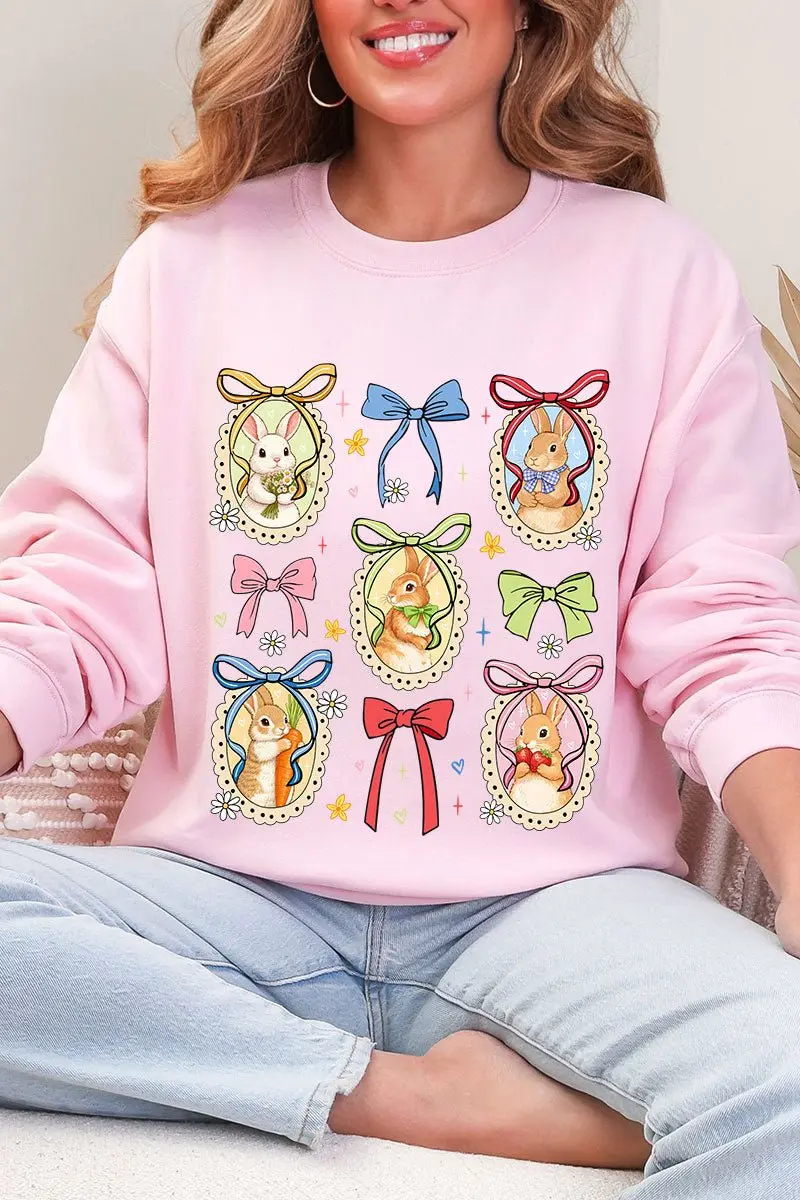 Bunny Meadow Heavy Blend Crew Sweatshirt