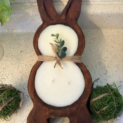 Bunny Rabbit Candle