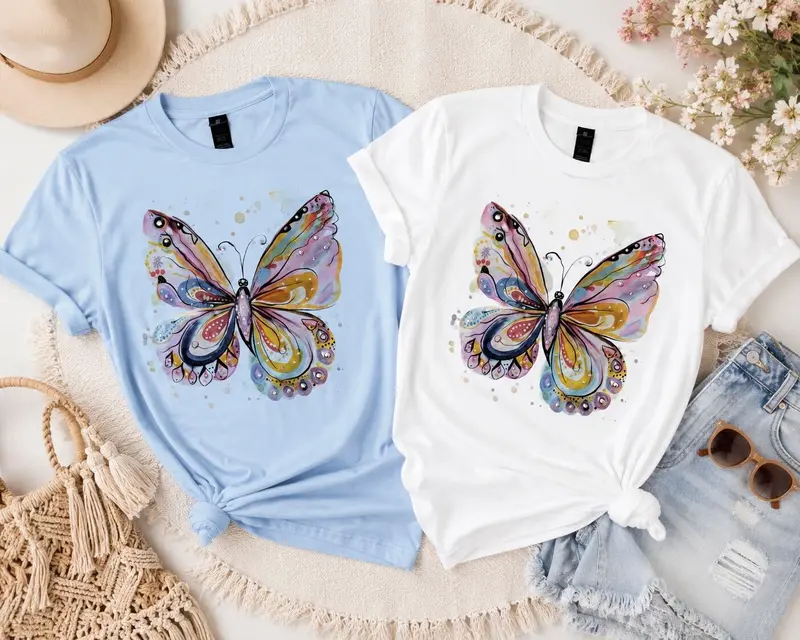 Butterfly Kisses Boujee Tee