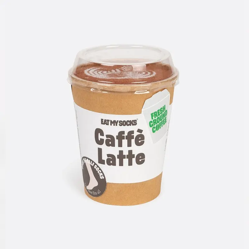 Caffè Latte Over The Calf Socks - Eat My Socks