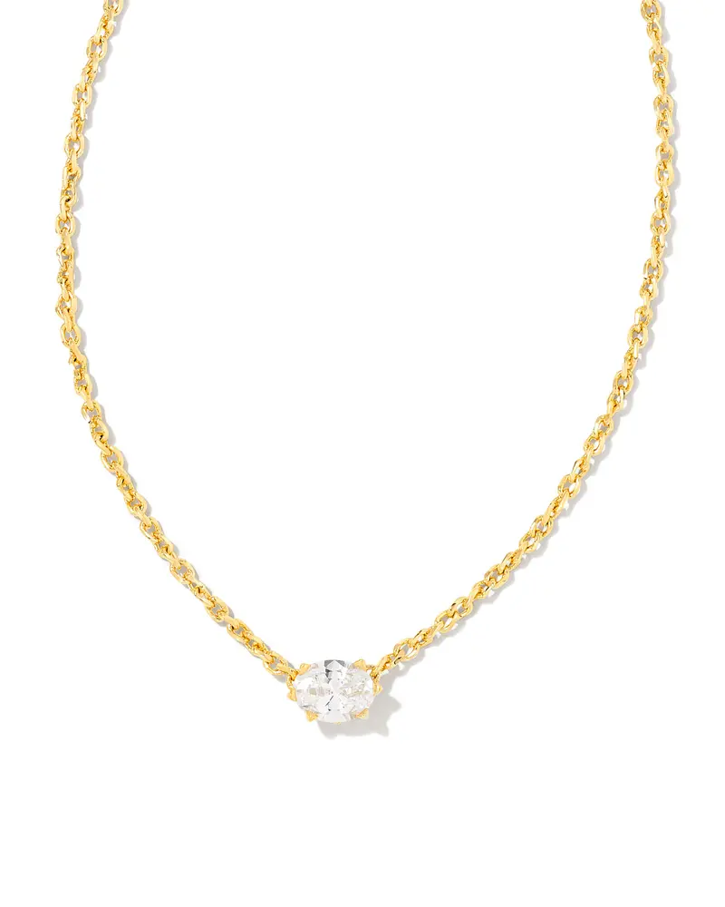 Cailin Gold April Pendant Necklace