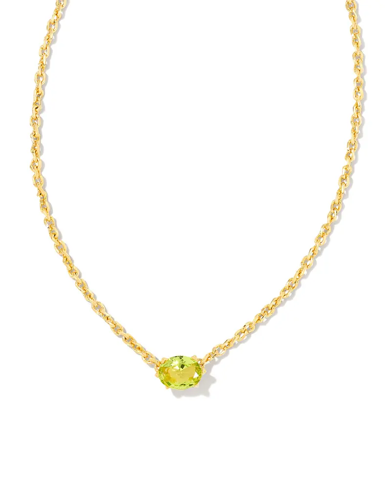 Cailin Gold August Pendant Necklace