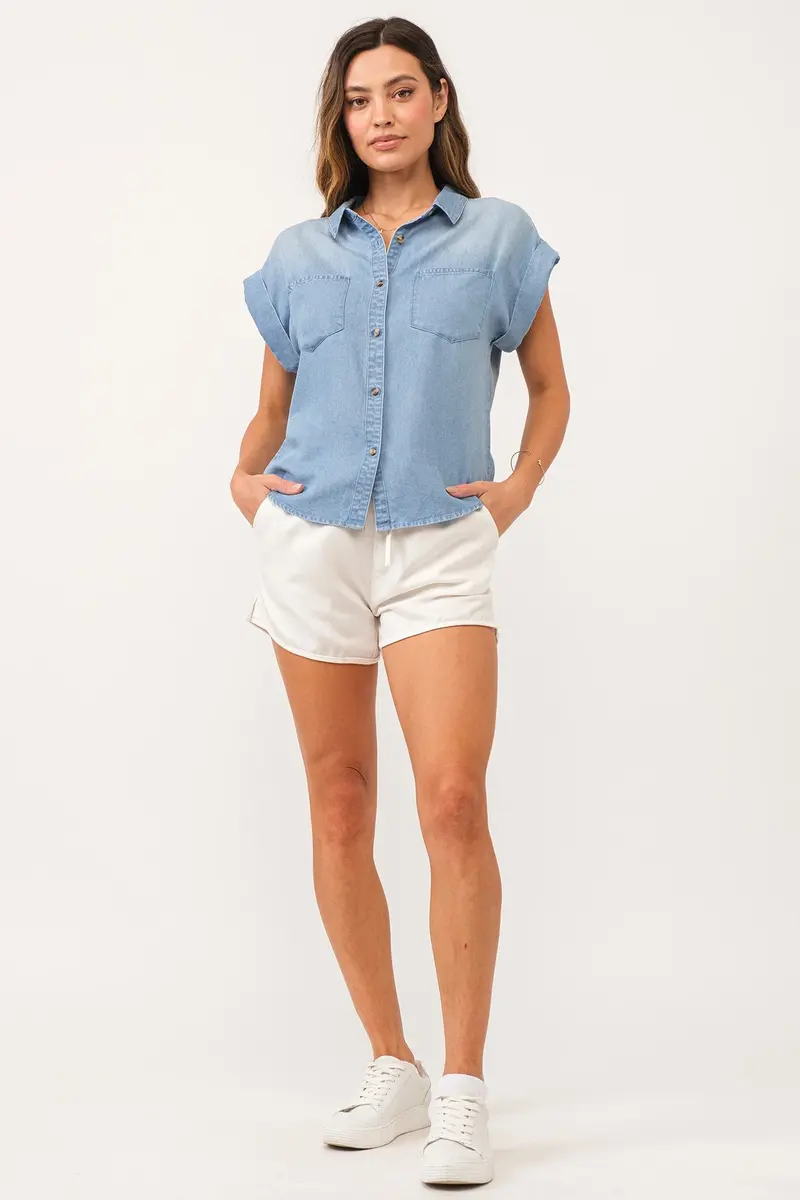 Cali Tie Front Shirt