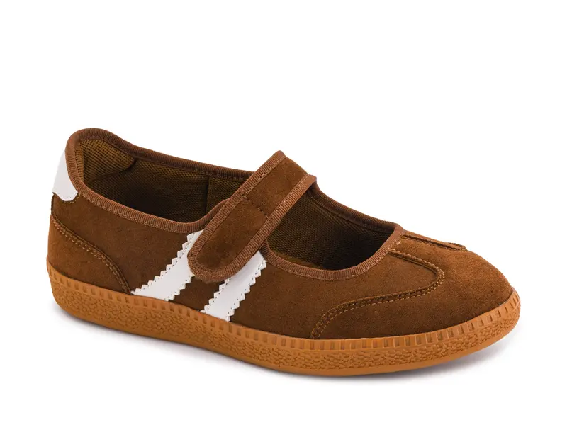 Calm Down Chestnut Sneakers by Corkys
