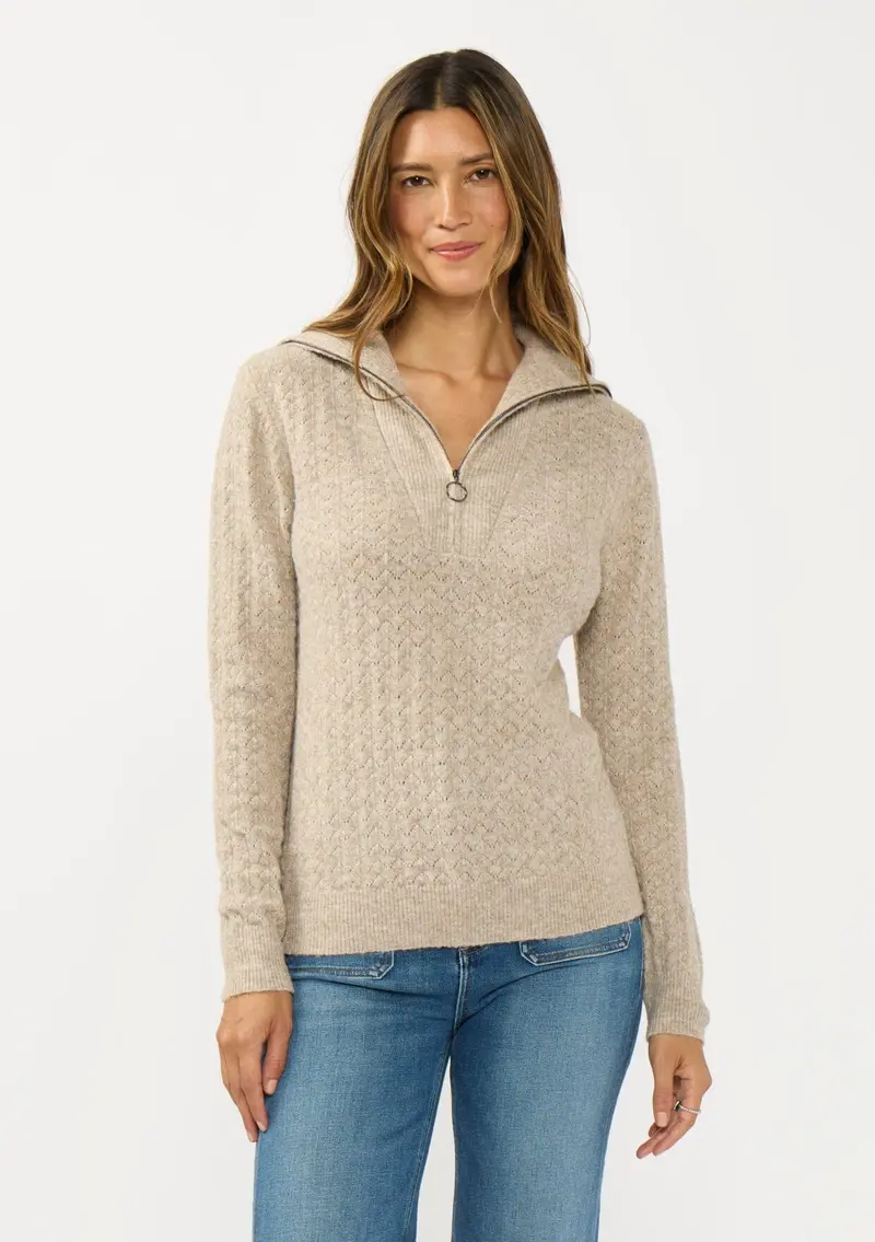 Camden Pointelle Sweater
