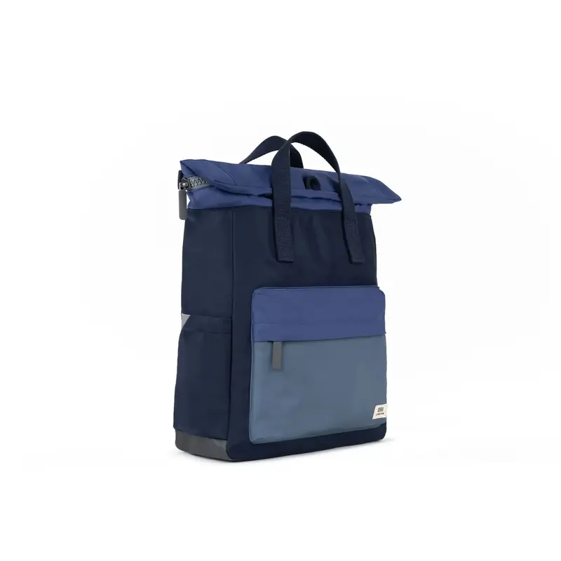 Canfield Roll Top Backpack in Indigo Tonal