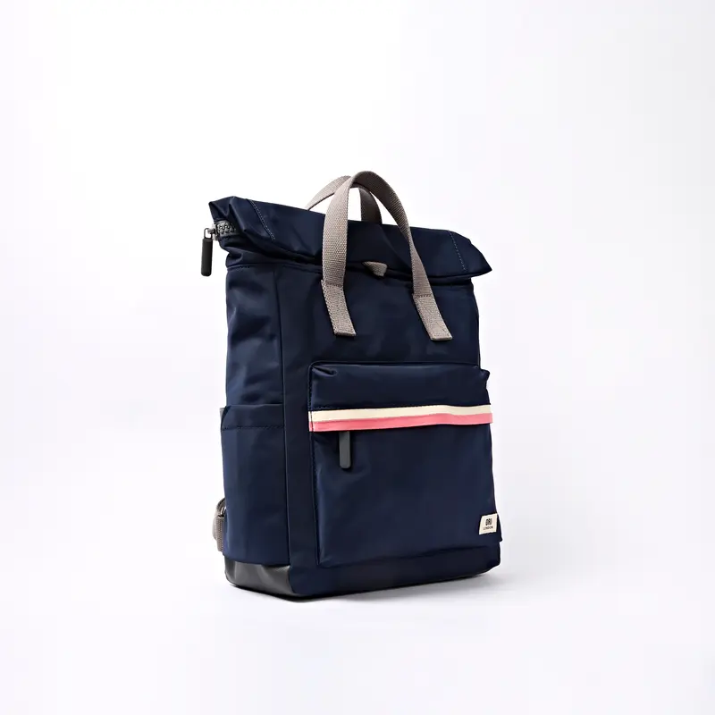 Canfield Roll Top Backpack in Midnight Stripe