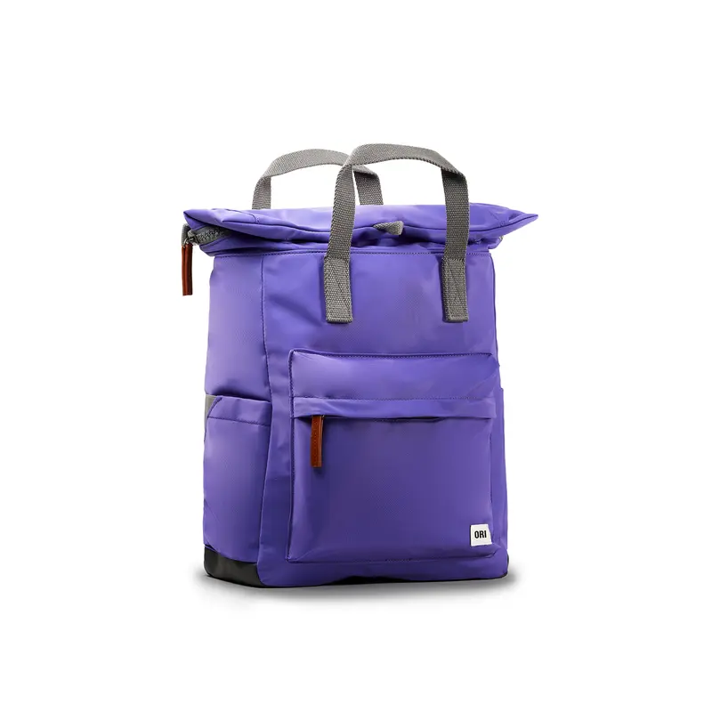Canfield Roll Top Backpack in Peri Purple