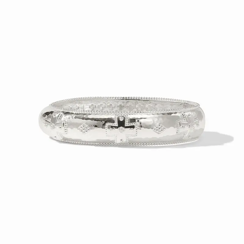 Canterbury Hinge Bangle in Silver