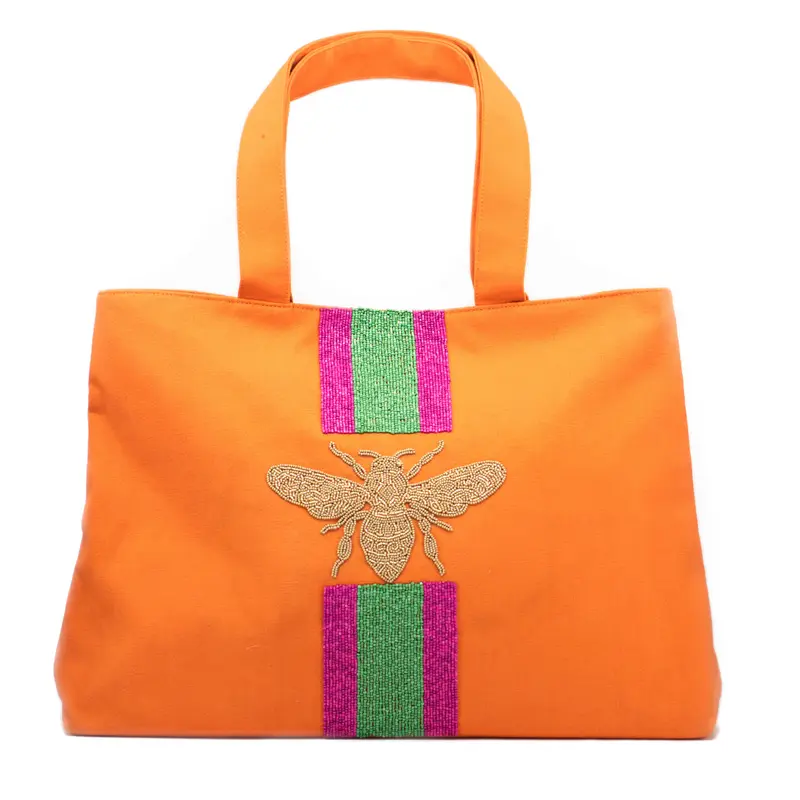 Canvas Bee Tote