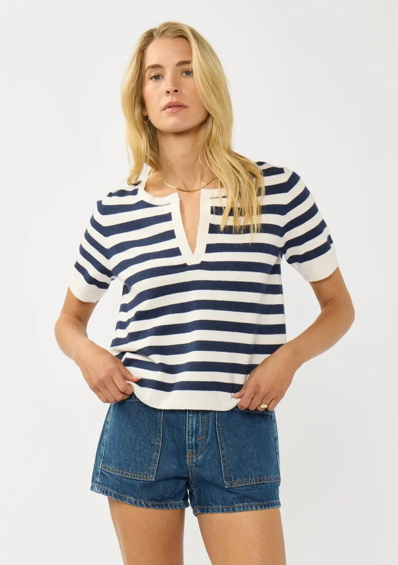 Capri Striped Top