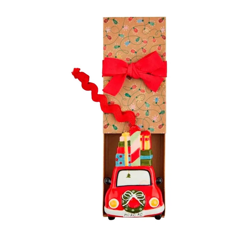 Car Boxed Ornament by Mudpie