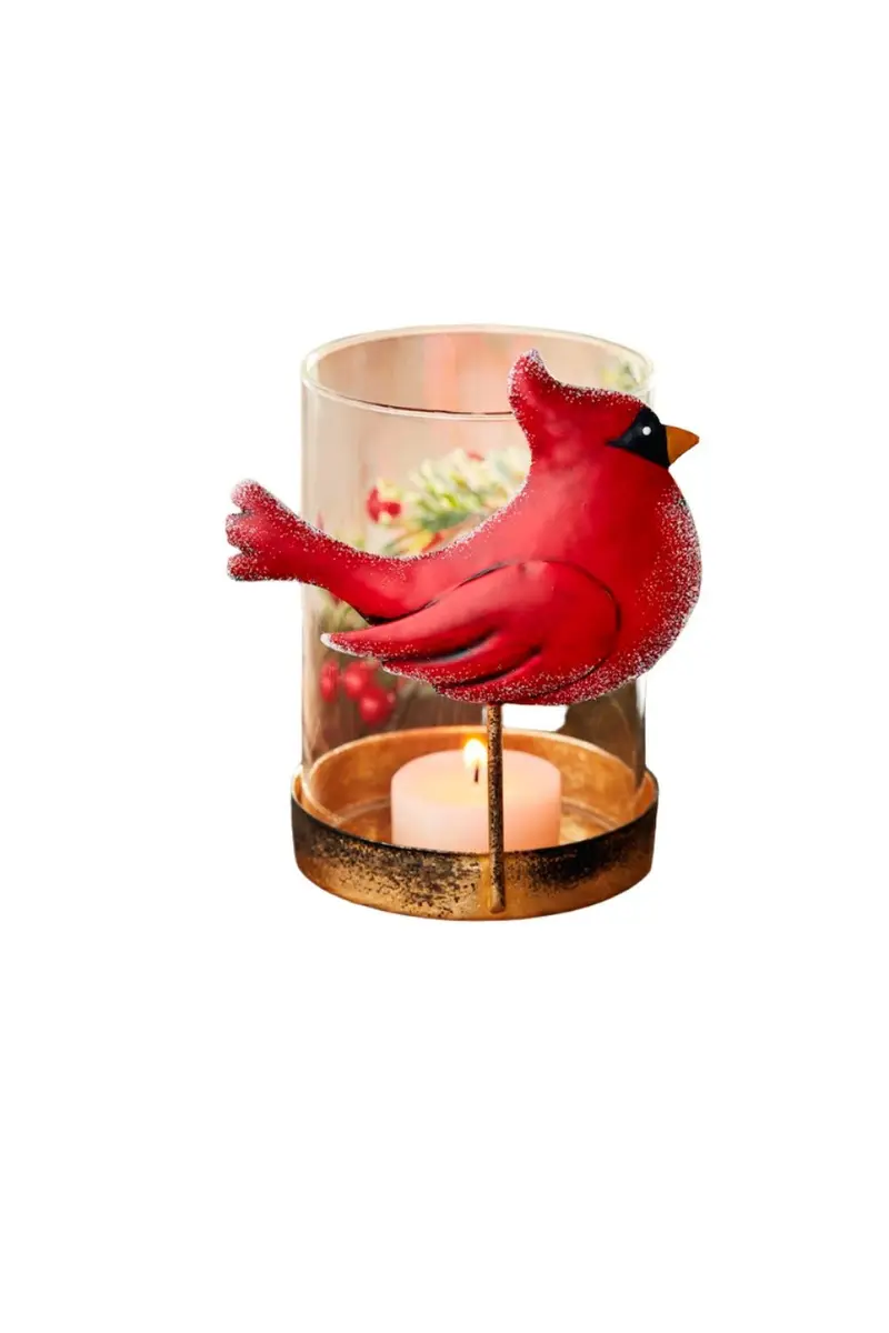 Cardinal Votive by Mudpie