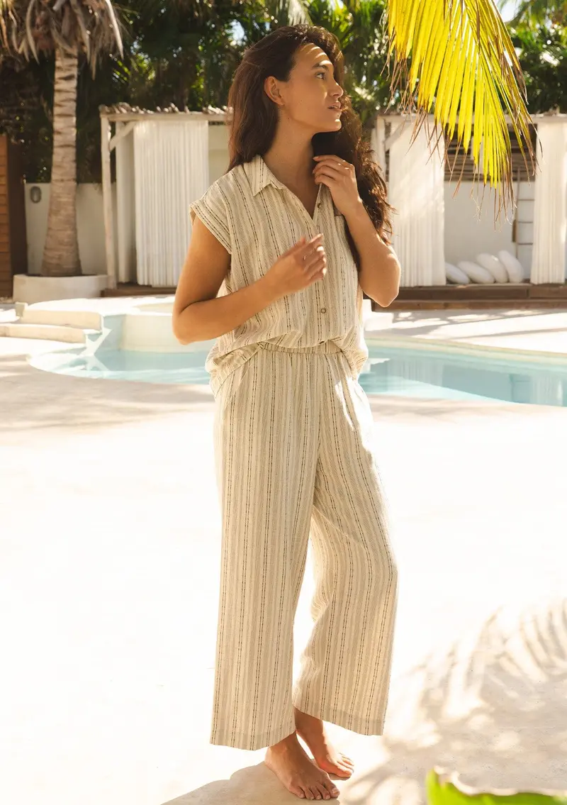 Carefree Escape Striped Pant