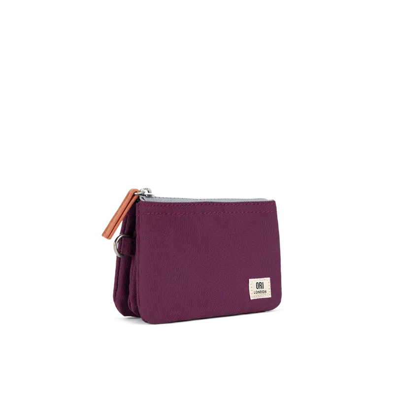 Carnaby Wallet in Cherry Lacquer