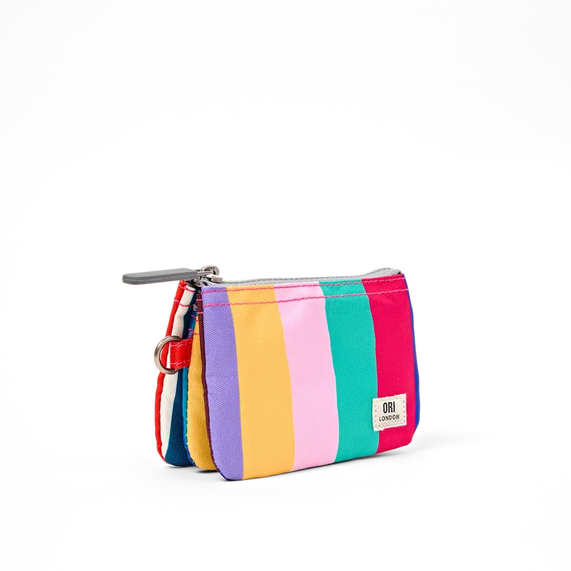 Carnaby Wallet in Wide Multi Stripe
