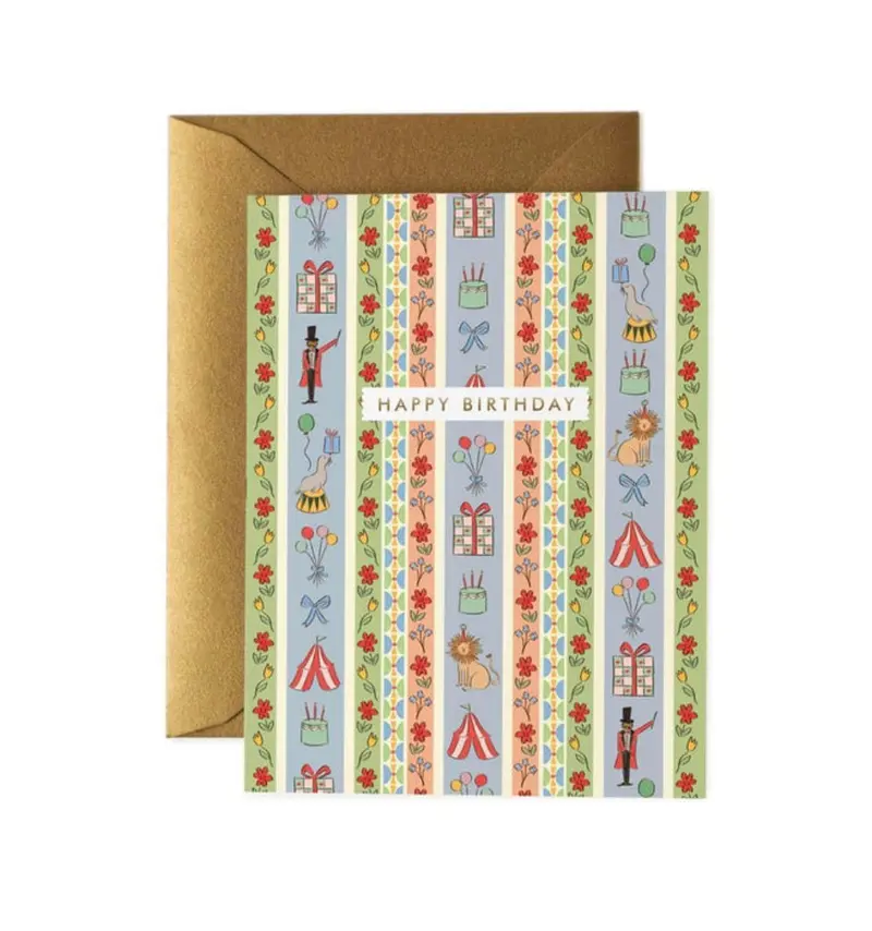 Carnival Birthday Card