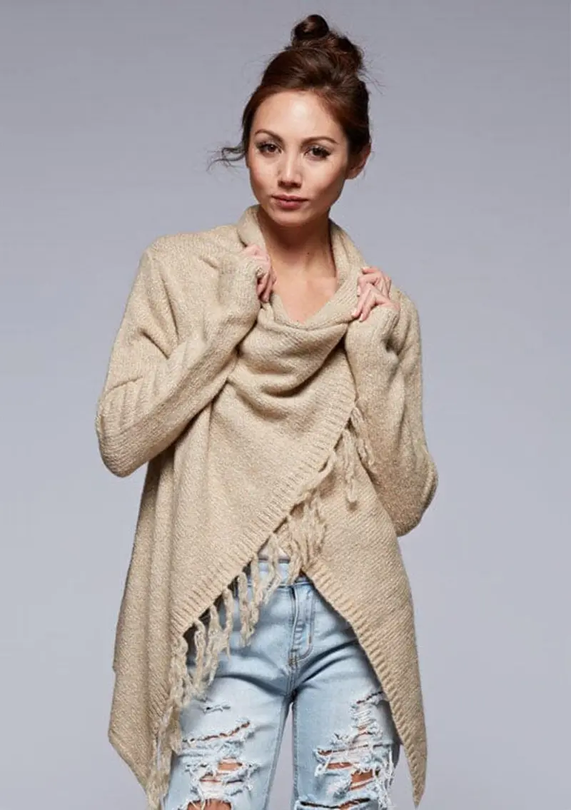 Cassia Fringe Sweater