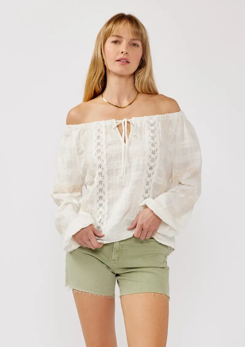 Cassie Off Shoulder Blouse