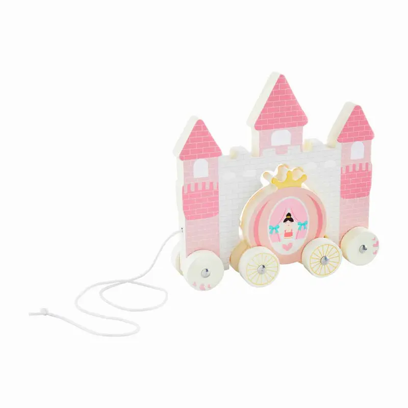 Castle Pull Toy by Mudpie