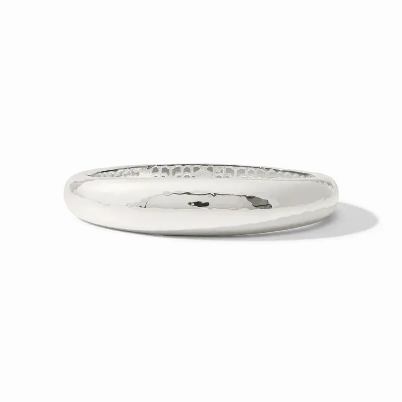 Catalina Demi Hinge Bangle in Silver