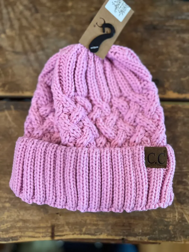 Cc Pink Beanie