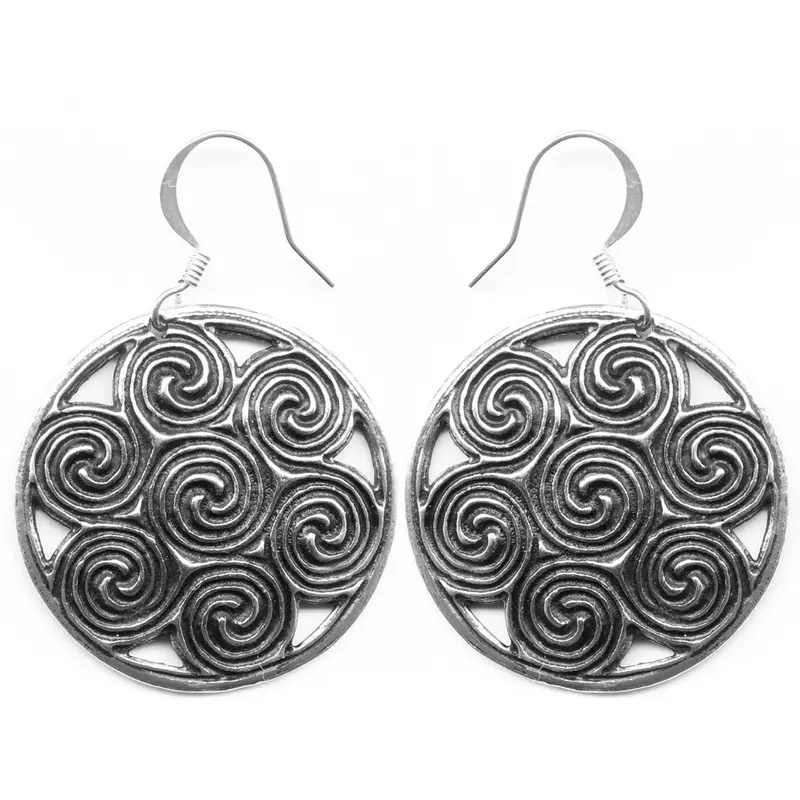 Celtic Spiral Earrings