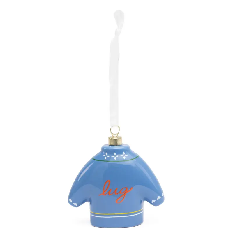 Ceramic Sweater Ornament
