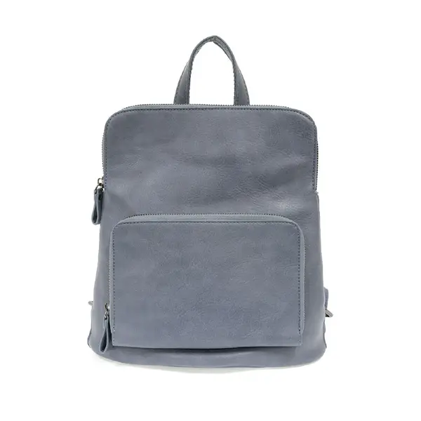 Cerulean Blue - Vegan Leather Mini Julia Backpack