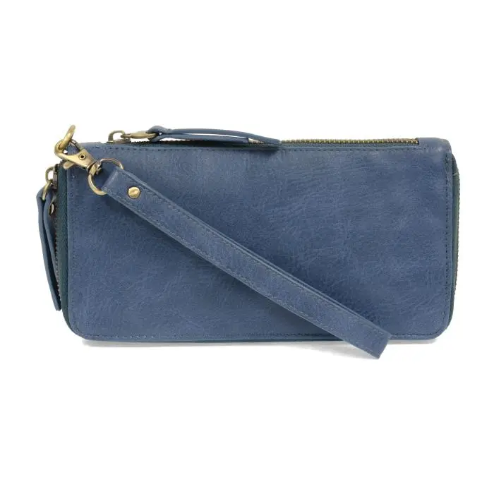Cerulean - Vegan Leather Chloe Zip Wallet