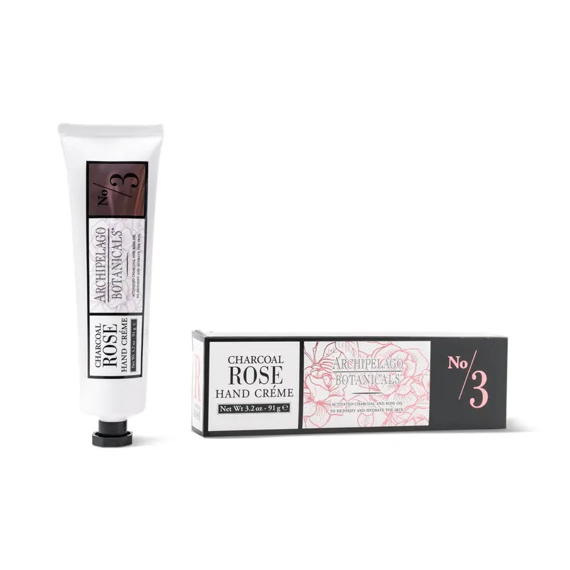 Charcoal Rose Hand Creme 3.2 oz