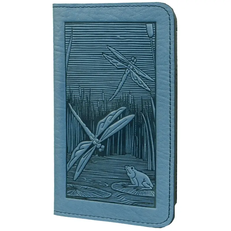 Checkbook Cover, Dragonfly Pond
